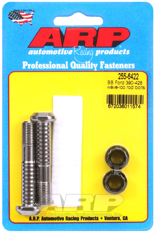 [255-6422] ARP BB Ford 390-428 wave-loc rod bolts