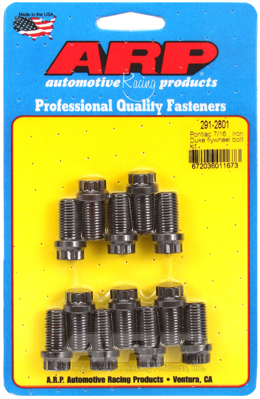 [291-2801] ARP Pontiac 7/16  Iron Duke flywheel bolt kit