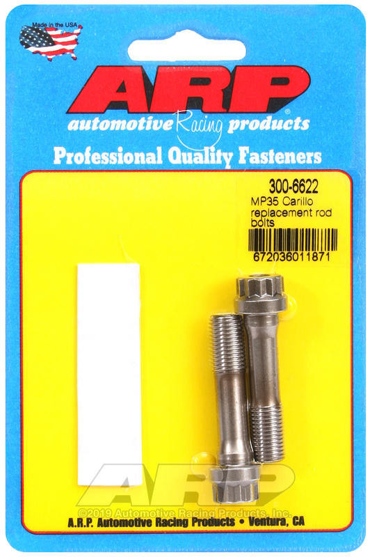 [300-6622] ARP 3/8" ARP3.5 Carrillo replacement rod bolts