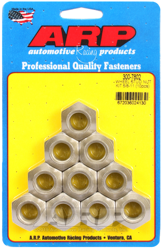 ARP 5/8-11 wheel stud nut kit