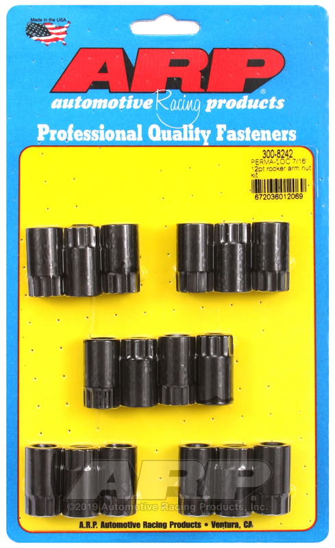 [300-8242] ARP Perma-Loc™ adjustable 7/16 12pt rocker arm nut kit