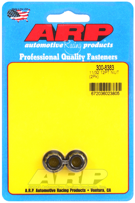 ARP 11/32-24 12pt nut kit