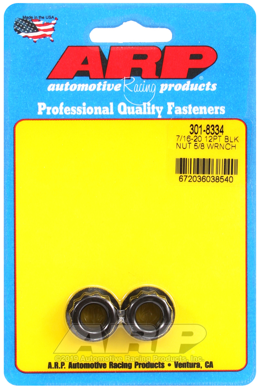ARP 7/16-20 5/8 socket 12 pt nut kit