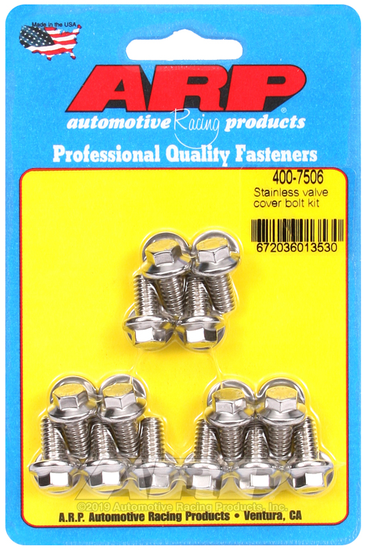 [400-7506] ARP SS valve cover bolt kit