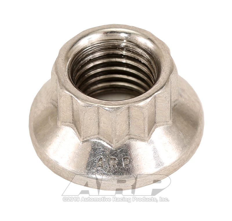 ARP M8 X 1.00 (M10 wr) SS 12pt nut kit