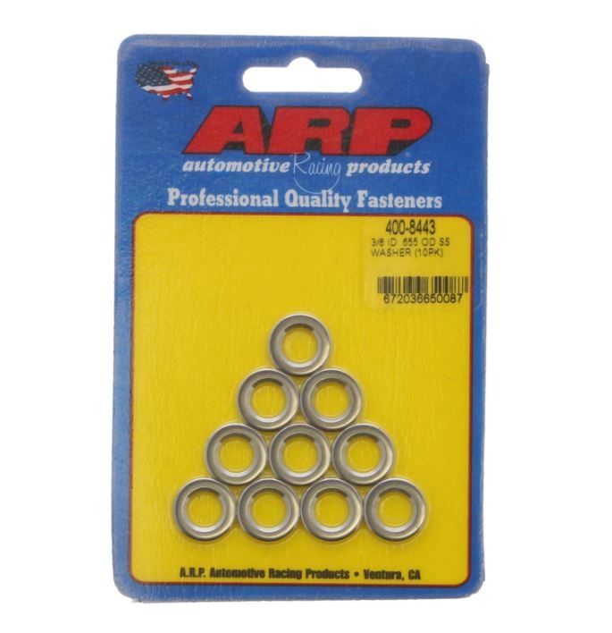 ARP 3/8 ID .655 OD SS washer