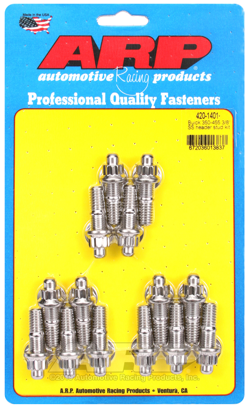 ARP Buick 350-455 3/8" SS header stud kit