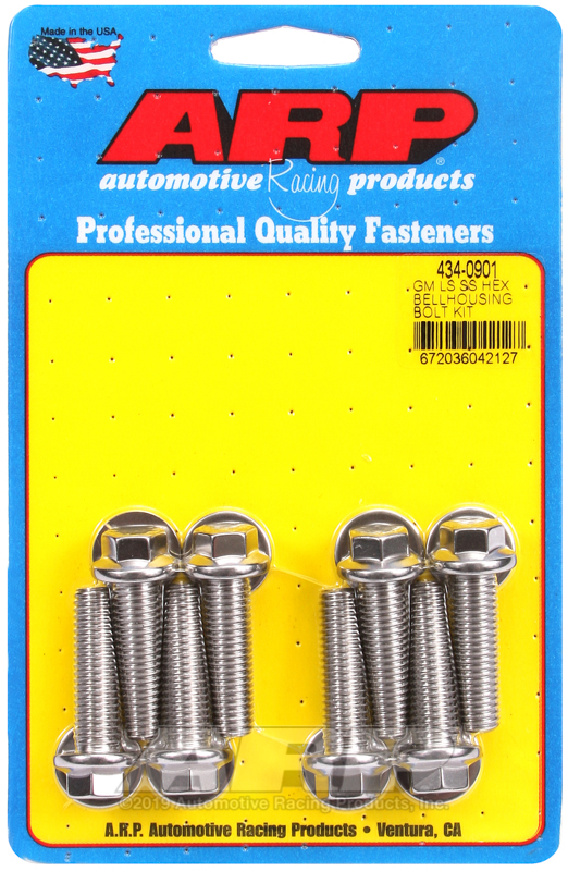 ARP GM LS hex bellhousing bolt kit
