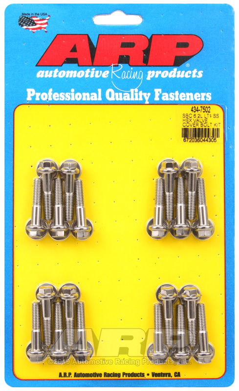 [434-7502] ARP SB Chevy 6.2L LT1 SS hex valve cover bolt kit