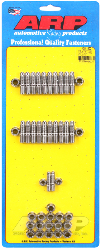 ARP BB Chevy SS 12pt oil pan stud kit