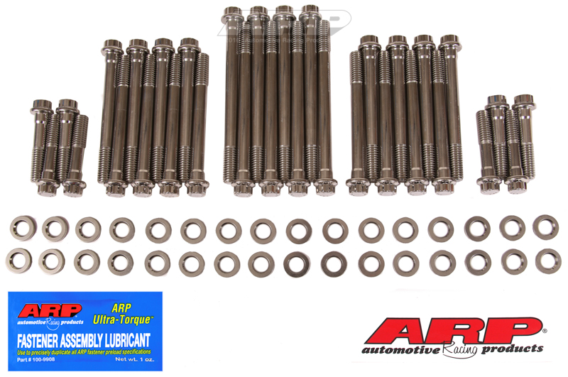 [435-3703] ARP BBC W/Dart-Chevy 12pt SS head bolt kit