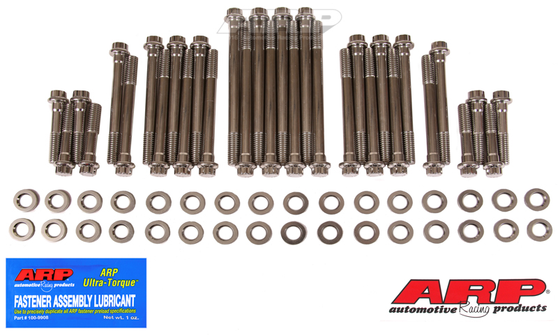 [435-3710] ARP BBC Edelebrock 8551 12pt SS head bolt kit