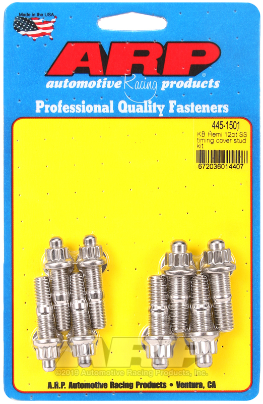 ARP KB Hemi SS 12pt timing cover stud kit
