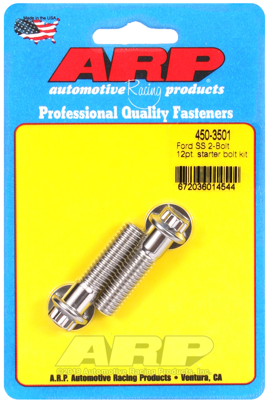 ARP Ford SS 2-bolt 12pt starter bolt kit
