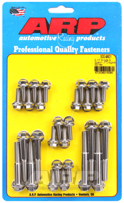 ARP 5 HP Briggs & Straton Jr Dragster SS hex acc kit