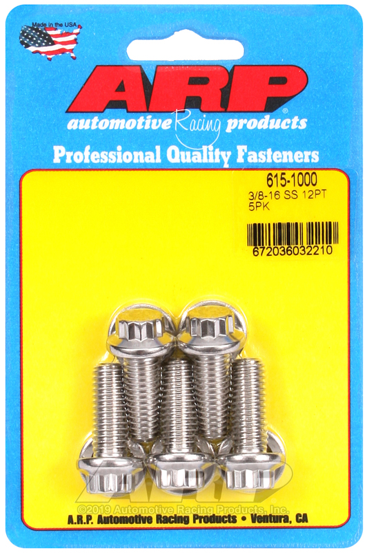 ARP 3/8-16 x 1.000 12pt 7/16 wrenching SS bolts