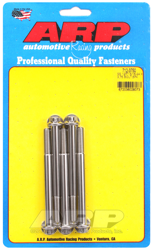 ARP 5/16-24 x 3.750 12pt SS bolts