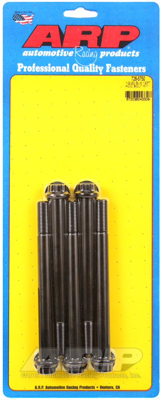 ARP 1/2-20 x 5.750 12pt black oxide bolts