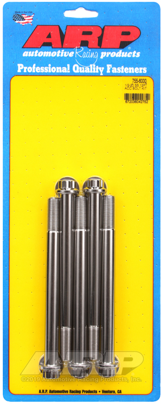 ARP 1/2-20 x 6.000 12pt SS bolts