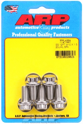 ARP M10 x 1.50 x 20 12pt SS bolts