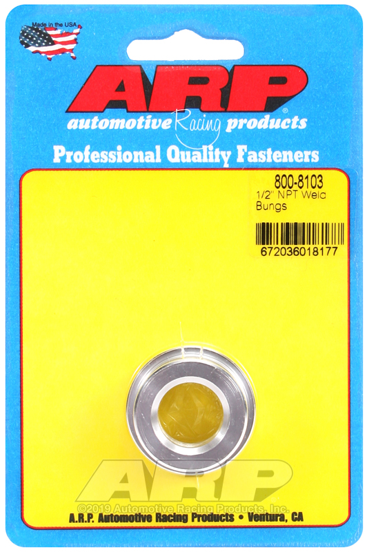 ARP 1/2" NPT aluminum weld bung