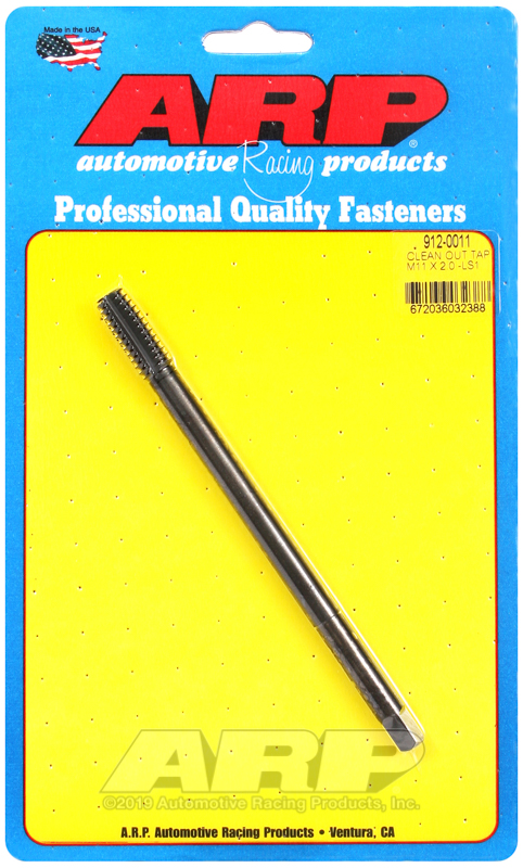 [912-0011] ARP M11 X 2.00 OAL 6" LSI thread cleaning tap