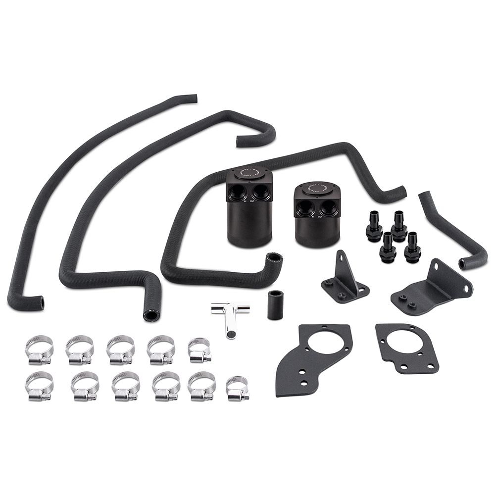 [MMBCC-350Z-07PBE] Mishimoto Nissan 350Z w/ VQ35HR Baffled Oil Catch Can Kit 2007–20