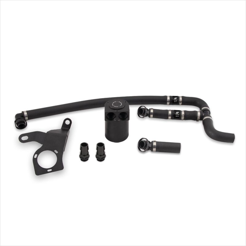 [MMBCC-S4-18PBE] Mishimoto Baffled Oil Catch Can PCV Side fits Audi B9 S4/S