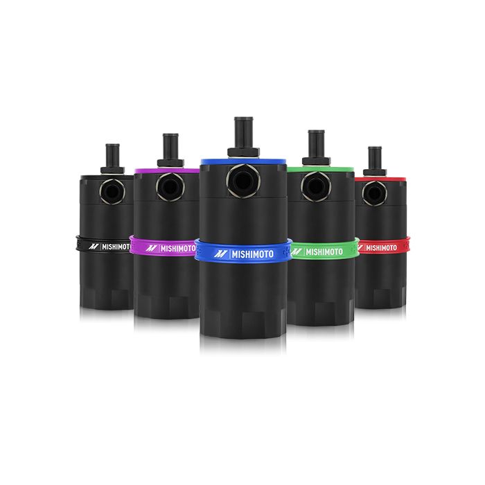 [MMBCC-UNI-BK] Mishimoto Baffled Oil Catch Can Black