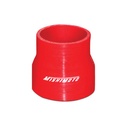 Mishimoto 2.5in to 3in Silicone Transition Coupler Red