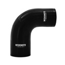 Mishimoto Silicone Reducer Coupler, 90 Degree, 3in to 3.25in , Bl