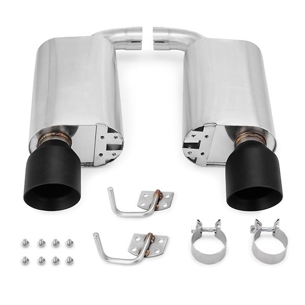 [MMEXH-MUS8-15ASBK] Mishimoto Ford Mustang GT Street Axleback Exhaust 2015 2017