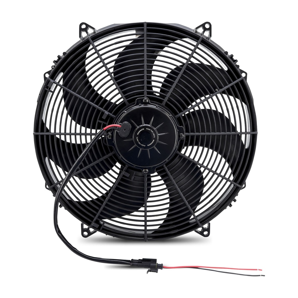 Mishimoto Race Line High-Flow Fan 16in Black