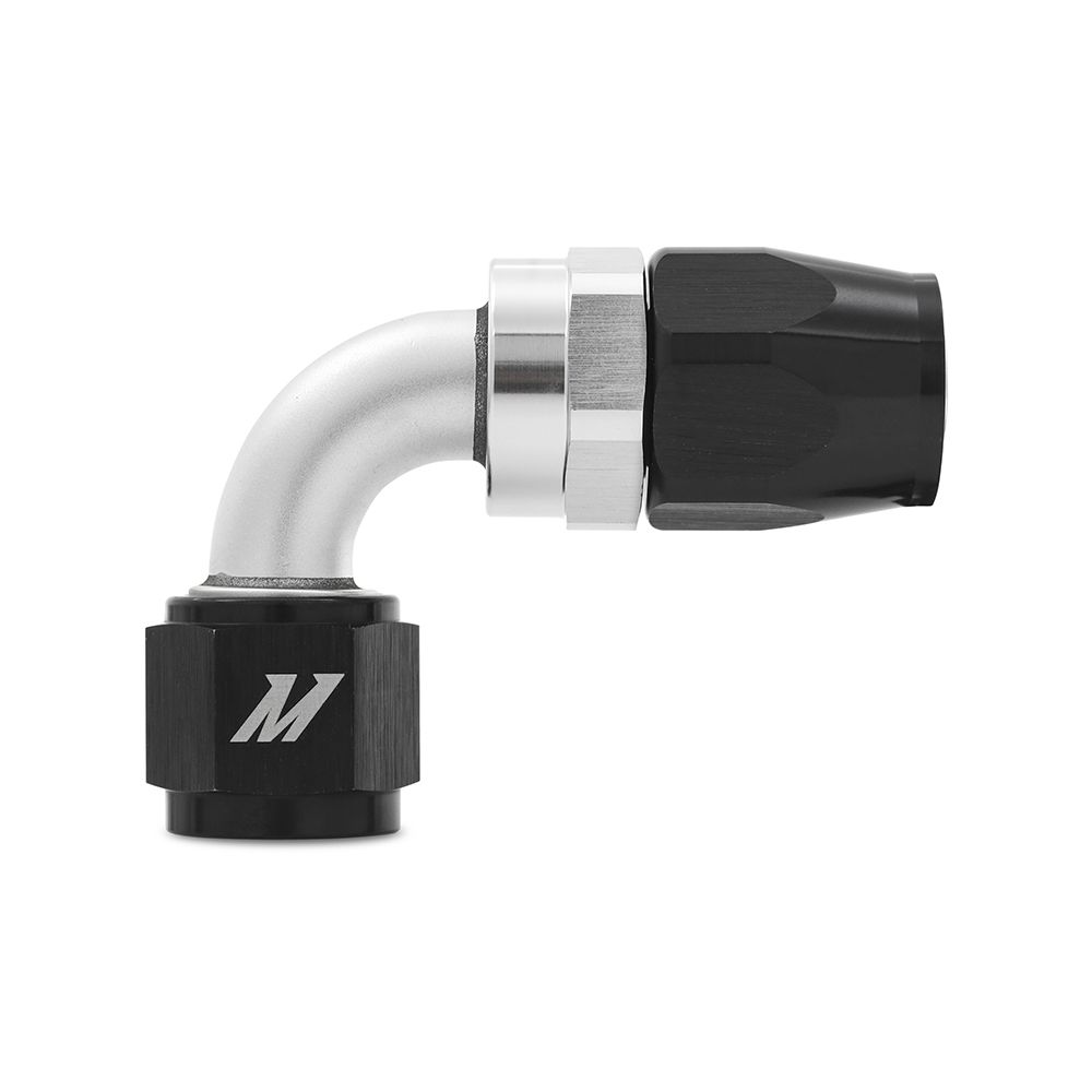 Mishimoto Aluminum -10AN 90 Degree Fitting, Black