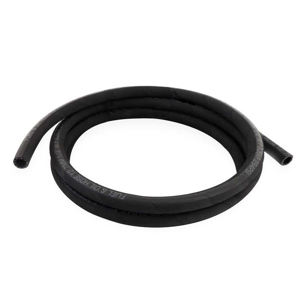 [MMHOSE-PL-08-120] Mishimoto Push Lock Hose Black -8AN 120in Length