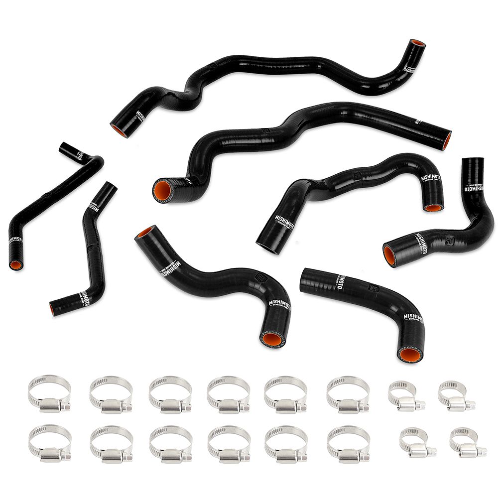 [MMHOSE-Q50-16ANCBK] Mishimoto 16- Infiniti Q50/Q60 3.0T Ancillary Coolant Hose Kit, B