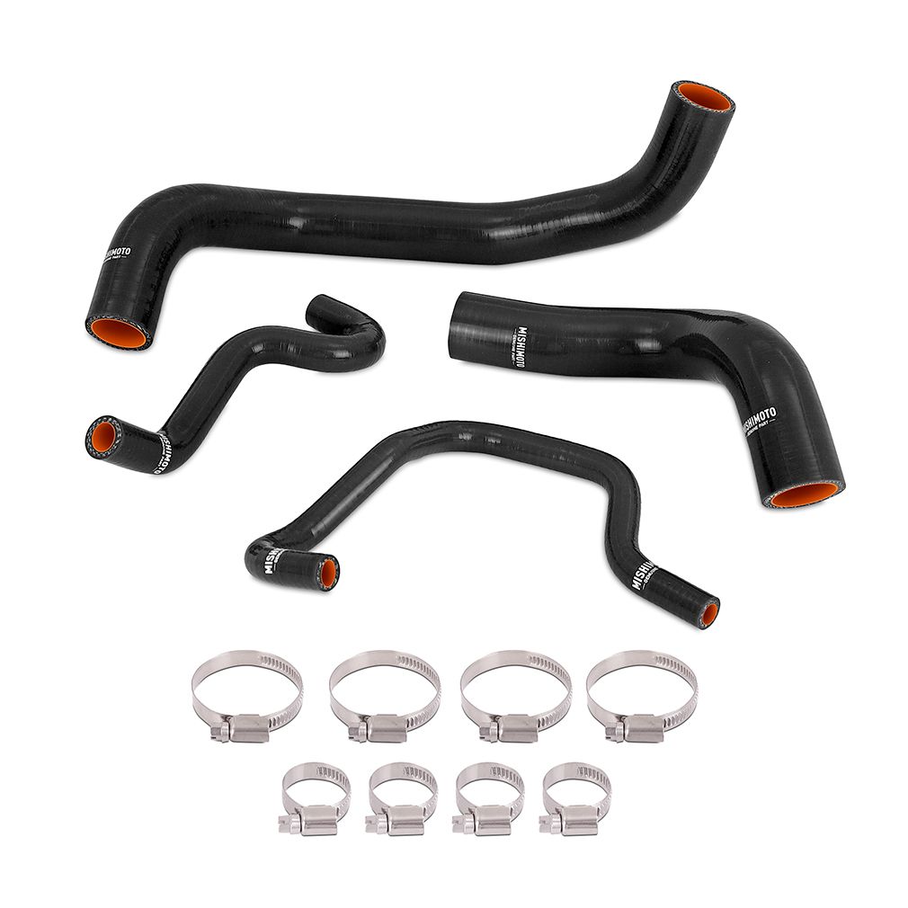 [MMHOSE-Q50-16BK] Mishimoto 16- Infiniti Q50/Q60 3.0T Silicone Coolant Hose Kit, Bl