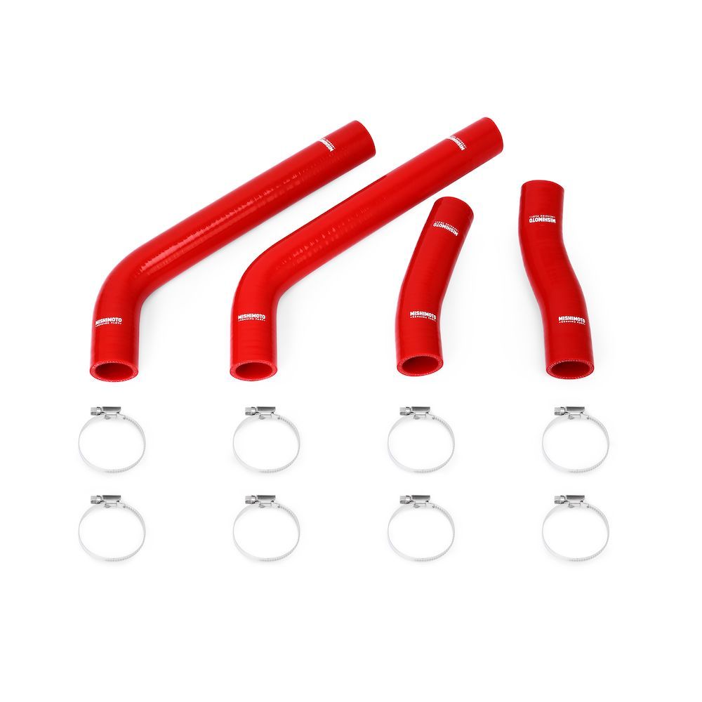 [MMHOSE-SPY-00RD] Mishimoto MR2 Spyder Silicone Radiator Hose Kit Red