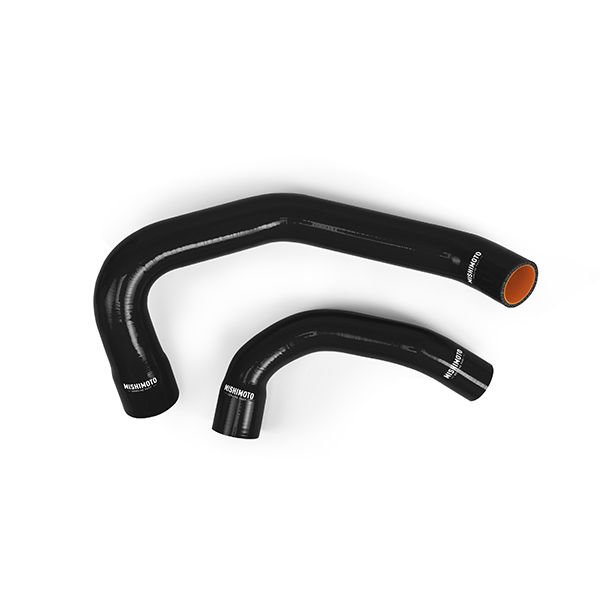[MMHOSE-WR6-91BK] Mishimoto Jeep Wrangler YJ Silicone Radiator Hose Kit Black