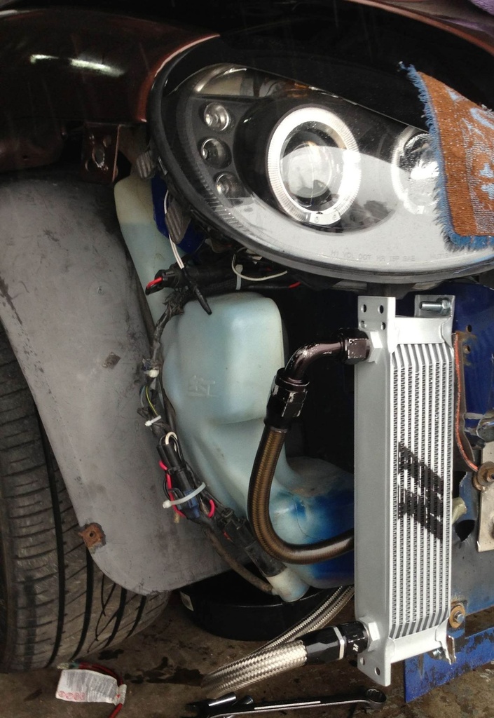Mishimoto Universal 10 Row Oil Cooler Silver