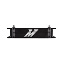 Mishimoto Universal -6AN 10 Row Oil Cooler, Black