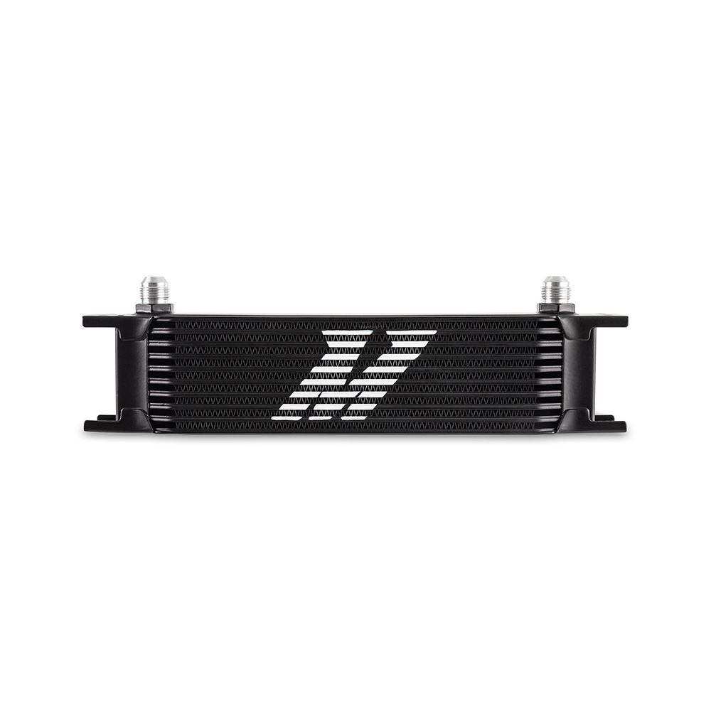 [MMOC-10-8BK] Mishimoto Universal -8AN 10 Row Oil Cooler, Black