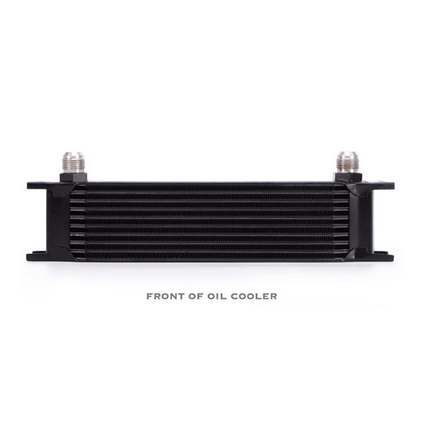 [MMOC-10BK] Mishimoto Universal 10 Row Oil Cooler Black