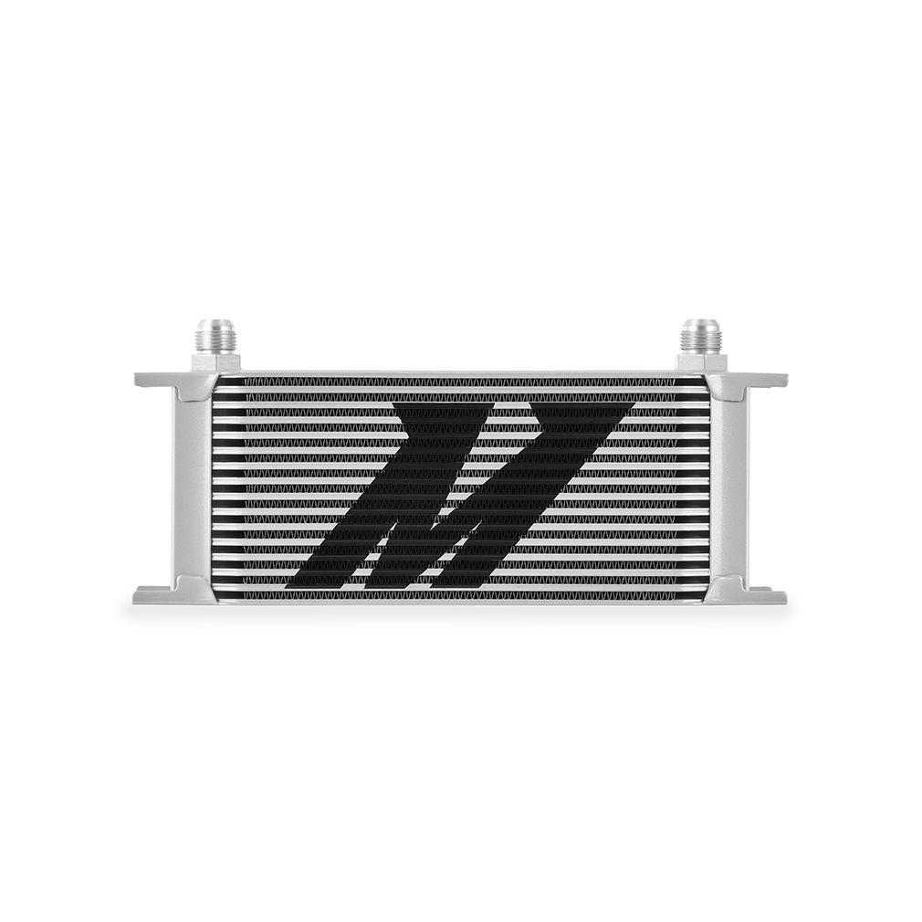 [MMOC-16SL] Mishimoto Universal 16-Row Oil Cooler, Silver