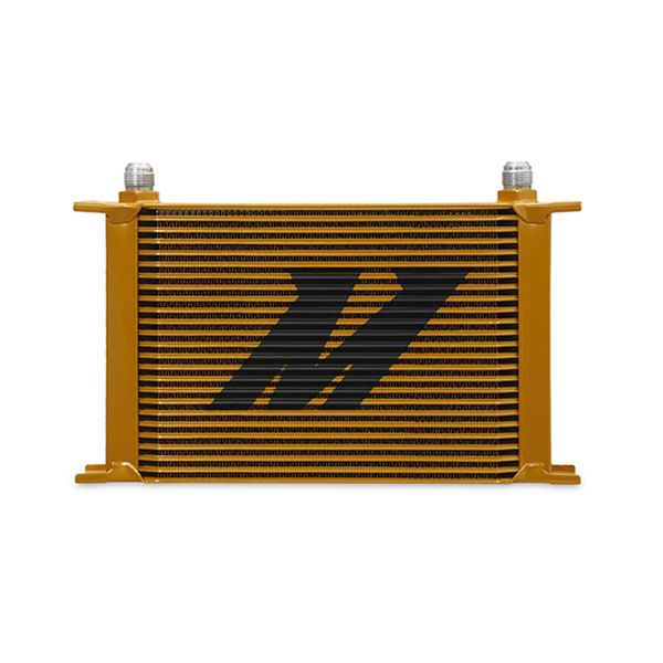[MMOC-25G] Mishimoto Universal 25-Row Oil Cooler Gold