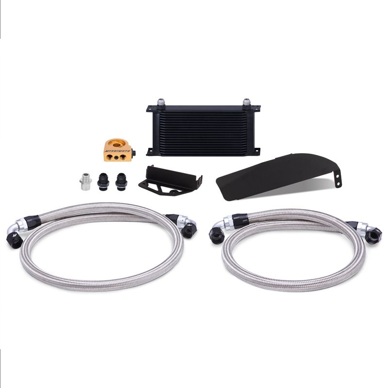 [MMOC-CTR-17TBK] Mishimoto Direct-Fit Oil Cooler Kit fits Honda Civic Type R
