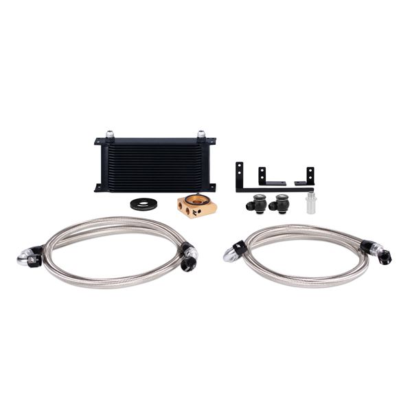 [MMOC-MIA-16TBK] Mishimoto Mazda Miata Oil Cooler Kit Black Thermostatic 20