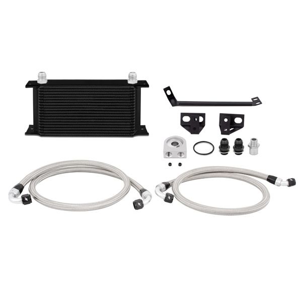 [MMOC-MUS4-15BK] Mishimoto Ford Mustang EcoBoost Oil Cooler Kit 2015-2017 Bl
