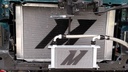 Mishimoto Universal 10 Row Oil Cooler Kit Silver