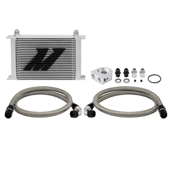 [MMOC-UH] Mishimoto Universal 25 Row Oil Cooler Kit Silver